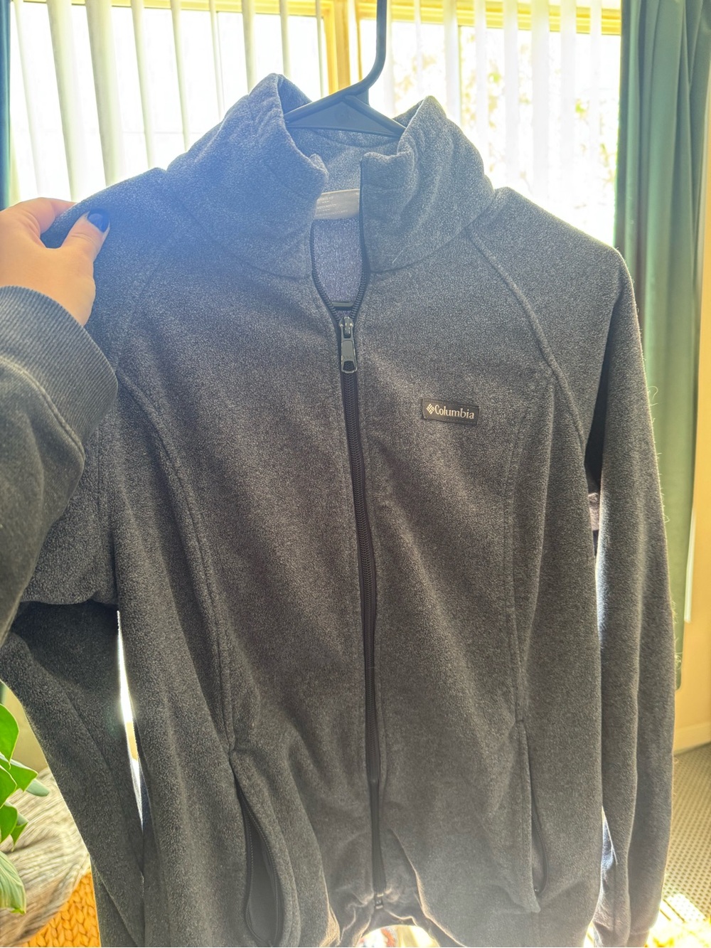 Columbia Men's Full-Zip Fleece Jacket - light blue